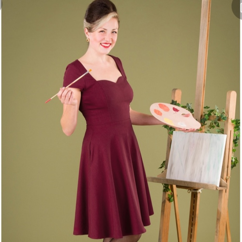 Collectif x Top Vintage swing dress